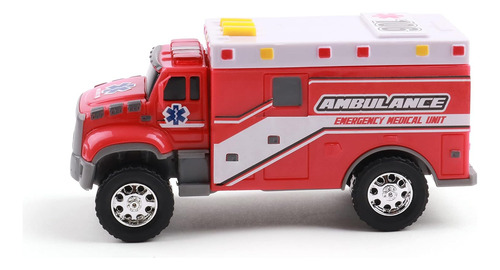 El Juguete De Ambulancia Toughest Minis 5 Tough Cab Con L...