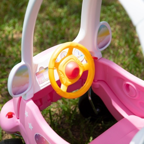 Quadriciclo Infantil Unicorn Com Buzina Chave Alça E Mais