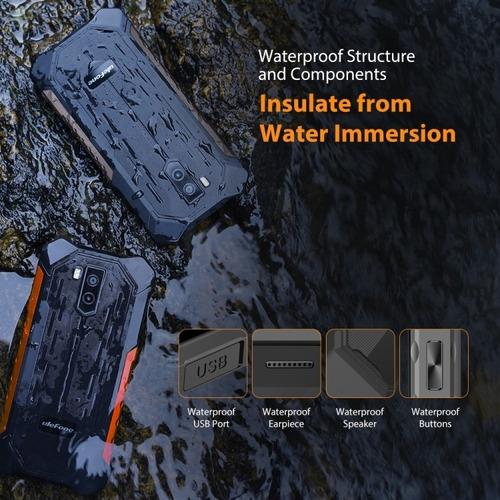 Celular Ulefone Armor X5 - Cámara 13mpx, Resistente Golpes