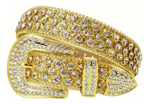 Cinturón De Moda Y2k Con Diamantes De Imitación Estilo