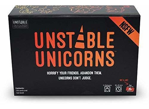Unstable Unicorns Nsfw Card Game Juego De Cartas Estratégico