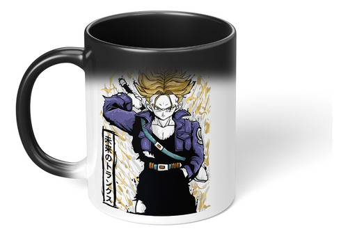 Taza Magica Cambia Color Dragon Ball Trunks