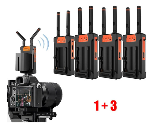 200m Wireless Display Video Hdmi Extender Cámara Con