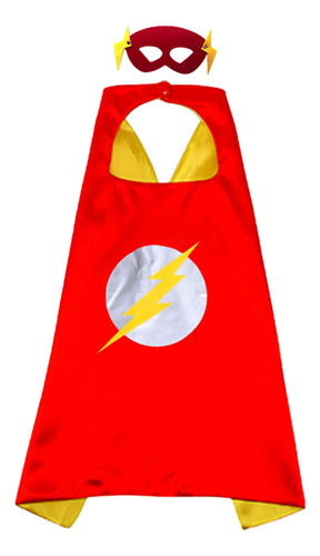 Capa Marvel Flash Para Niños De Halloween