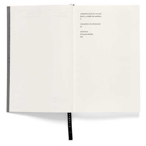 Corações cicatrizados - Coleção Acervo, de Blecher, Max. Coleção Acervo (6), vol. 6. Editorial Editora Carambaia EIRELI, capa mole em português, 2019