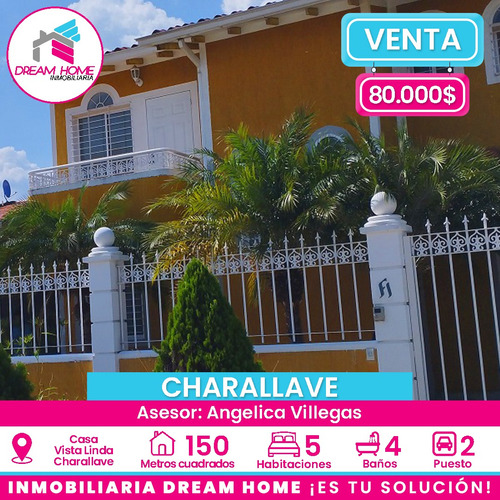 Casa En Venta Vista Linda, Charallave - Miranda