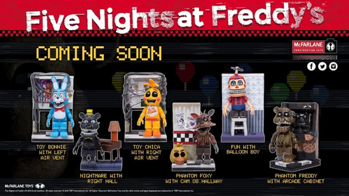 Five Nights At Freddy's Original Mcfarlane Nightmare Chica