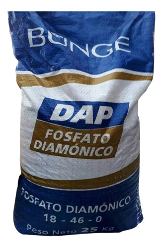 Fertilizante Fosfato Diamonico 25kg Bunge
