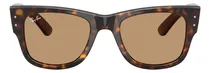 Comprar Óculos Quadrado Unissex Ray-ban Rb0840s - Havana Cor Havana Brilho Armação Havana Brilho Haste Havana Brilho Lente Marrom-claro