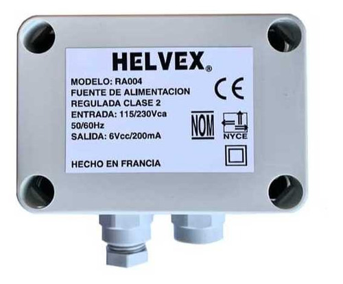Sv-360 Helvex Refacciones Fuente De Alimentación Fluxometro