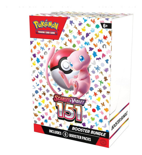 Pokemon Tcg 151 - Booster Bundle Ingles Pokémon Tcg Scarlet Violet - 151 - Booster Bundle Inglés
