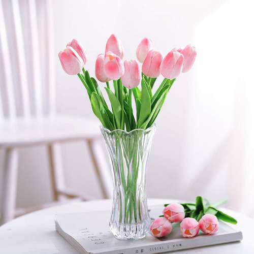 Hi, Lámpara De Tulipanes Led Luz Nocturna Con 10 Ramo Flores