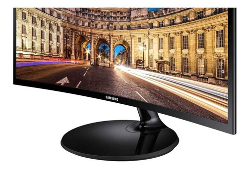 Imagen 7 de 9 de Monitor LED Samsung gamer 24" curvo F390 Series C24F390FH