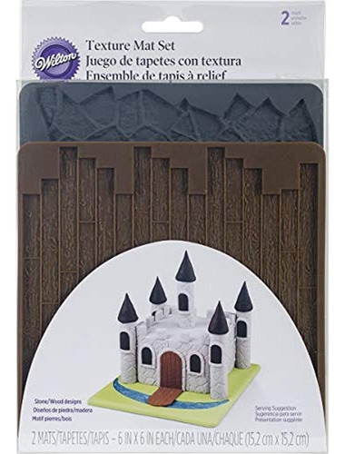 Wilton 4092572 Texture 2piece Mold Cobblestonewood