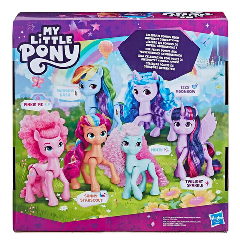Figuras Arcoíris Para Niñas Y Niños De 3 Años My Little Pony