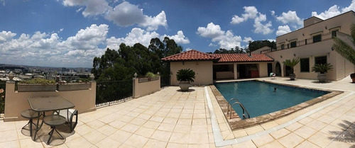 Tamboré 01 | Casa Estilo Toscana | 3 Suítes | Sauna | Piscina | Linda Vista Para O Condomínio | Rua Sem Saída - Cnc1129