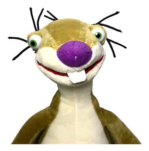 Imagem 2 de 4 de Boneco Pelúcia Pequeno Sid Preguiça 20cm Filme A Era Do Gelo