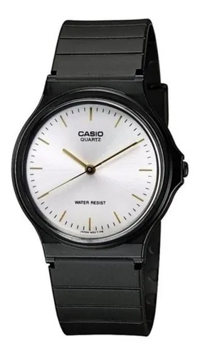 Reloj pulsera Casio Youth MW 240 de cuerpo color negro, analógico, para  hombre, fondo blanco, con correa de resina color negro, agujas color gris  oscuro y blanco, dial negro, minutero/segundero negro, bisel