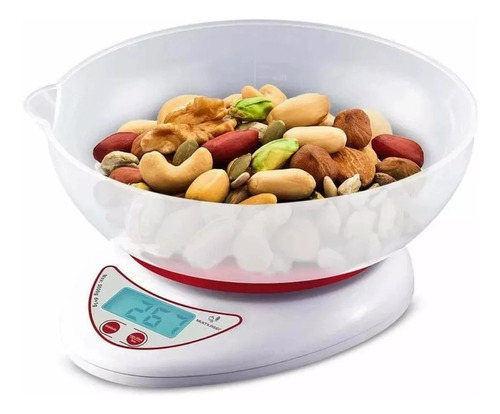 Balanca De Cozinha Com Cuba Pesa Ate 5kg Multilaser Ce110