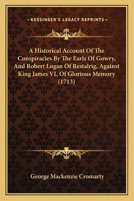 Libro A Historical Account Of The Conspiracies By The Ear...