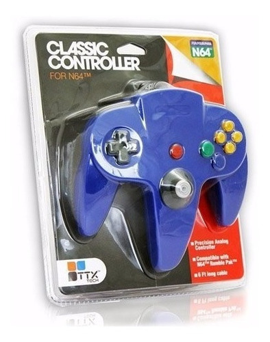 Controles De Nintendo 64 Ttx Varios Colores