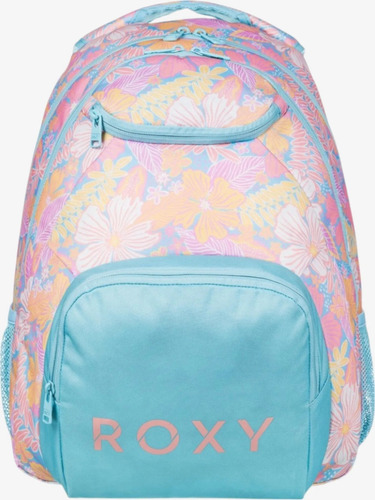 Mochila Roxy Shadow Swell Printed Celeste Floreado Default Title Liso