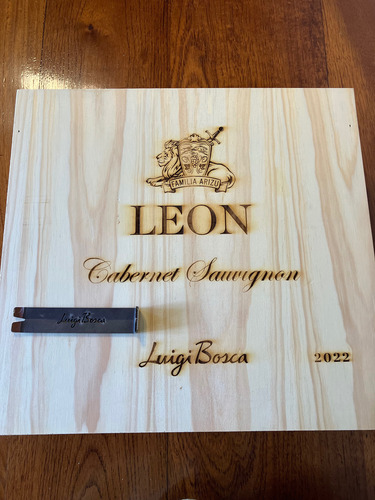 Luigi Bosca Leon Cabernet Sauvignon Estuche De Madera X4 Bot