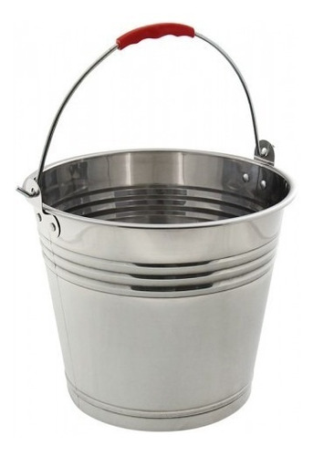 Balde Genérica plateado 12 L