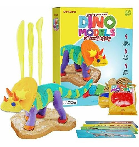 Kit De Manualidades Arcilla Seca Al Aire Partir 6 Años