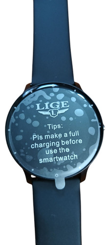 Relógio Inteligente Lige Bw 0223 Smartwatch Esporte ,casual Preto Preto Preto Preto