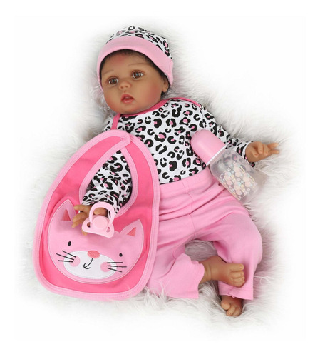 Muñeca Charex Reborn Baby Doll 22 Pulgadas Afroamericano Mnc Muñeca Charex Reborn Baby Doll 22 Pulgadas Afroamericano Mnc