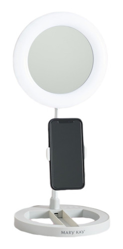 Espejo Con Aro De Luz Led Mary Kay Ed Limitada 3 Tipos Luz