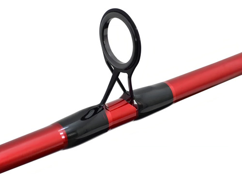 Vara Pesca Molinete Shimano Cruzar 2662, 1,98 m, 10-20 libras, 2 peniques, rojo