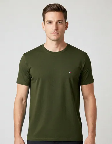 Camiseta Clássica Tommy Hilfiger Essential Cotton Tee