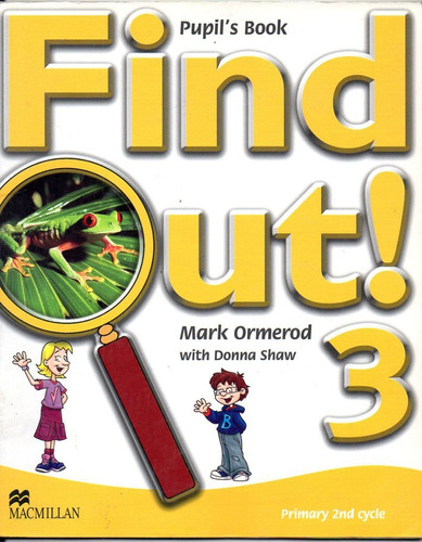 Find Out 3 Pupil´s Book - Macmillan Usado