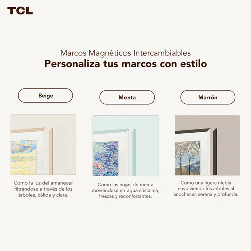 Smart TV TCL 85 QLED ART TV 85A300W