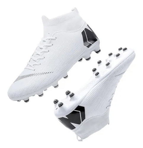 Botas De Fútbol De Tobillo Alto Tf/ag Para Entrenamiento De