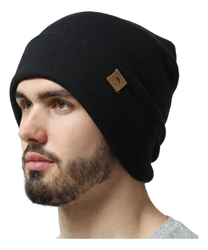 Gorro De Invierno Con Punos De Punto Para Hombres Y Mujeres
