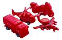 Comprar Pack Vehiculos De Juguete A Friccion Juego Niños Autitos
