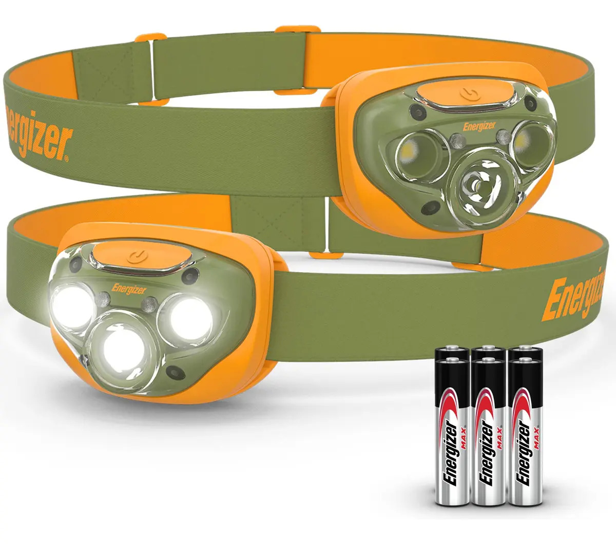 Vinchas Linterna Frontal Ledpro Resistente Al Agua Energizer