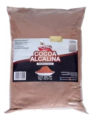 Cocoa Alcalina En Polvo Mabaker 1 Kg Excelente Calidad