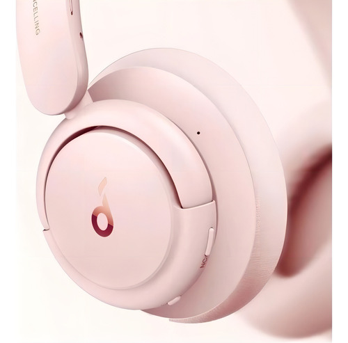 Fone De Ouvido Over-ear Sem Fio Soundcore Life Q30 Rosa Sakura Pink