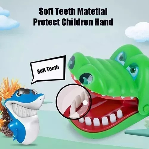 Juego De Juguetes De Dientes De Cocodrilo Para Niños