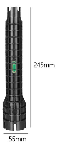 Acessório De Cabo De Chave Inglesa Antiderrapante Preto 5