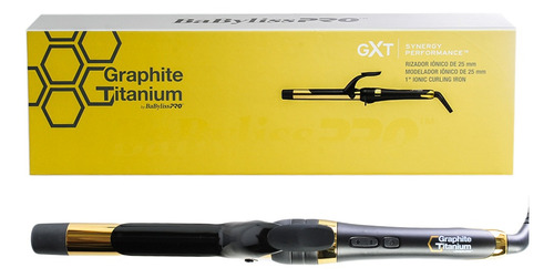 Babyliss Pro Graphite Titanium Rizador Cabello Iónico 25mm
