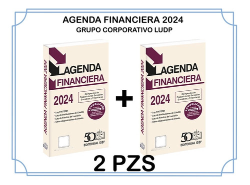 Agenda Financiera 2024 ( 2 Piezas)