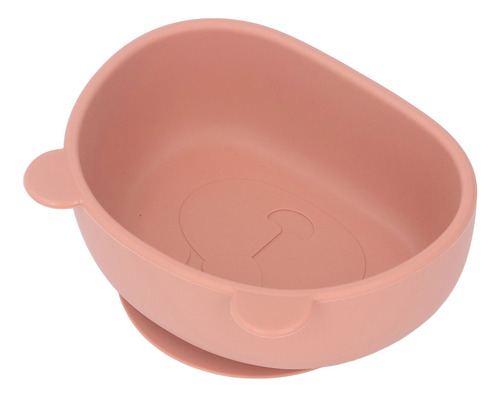 Bonito Cuenco Naranja De Silicona Con Forma De Comida Para B