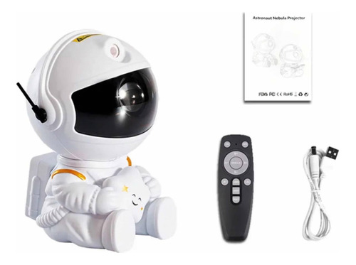 Lampara Para Dormitorio Astronauta Led Rgb 