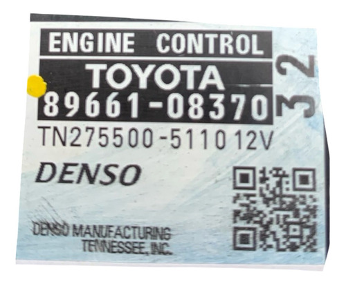 Computadora Toyota Sienna 3.5l 13-14 89661-08370 (32) (Usado)