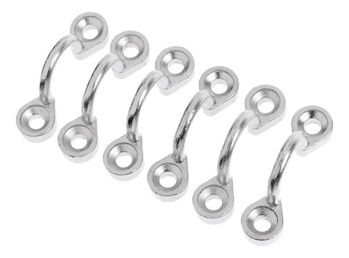 2x 6 Piezas De Material Acero Inoxidable Pad Eye, Correas
